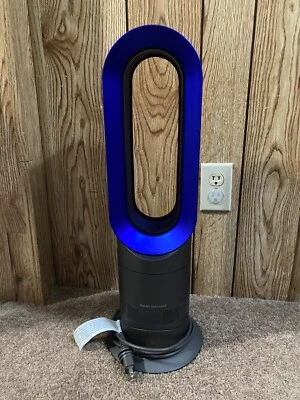Ventilador calentador Dyson Hot & Cool AM09 azul/plateado con control remoto Foto 1 de 2
