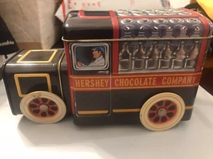 Hershey Chocolate Company Milk Truck Tin Hershey's Vehicle Series #1 (2000)EMPTY - Picture 1 of 6