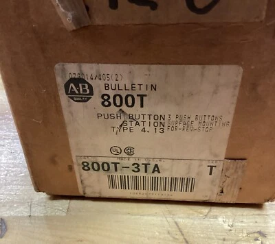 ALLEN BRADLEY 800T-3TA NOS - Image 1 of 2