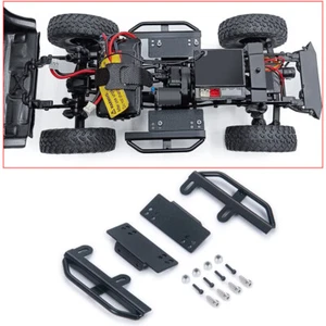 2/4x Protezione Pedale Laterale Metallo Protezione Pedale per Auto Assiale SCX24 RC - Foto 1 di 14