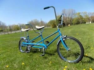 1968 SCHWINN MINI TWINN STINGRAY TANDEM 2-PERSON MUSCLE BIKE 2-SPEED VINTAGE S2 - Picture 1 of 24