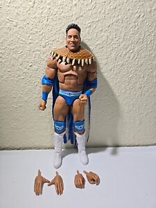 WWE Elite Collection Then Now Forever Together Rocky Maivia loose Action Figure