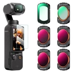 K&F 6Pcs Magnetic Filter Kits UV+CPL+ND/PL(4+5+6+8 stops) for DJI Osmo Pocket 3 - Picture 1 of 7