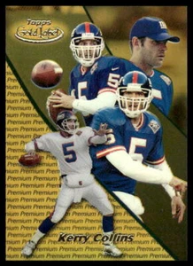 2000 Topps Gold Label #80 Kerry Collins Premium #/1000 - Foto 1 di 2