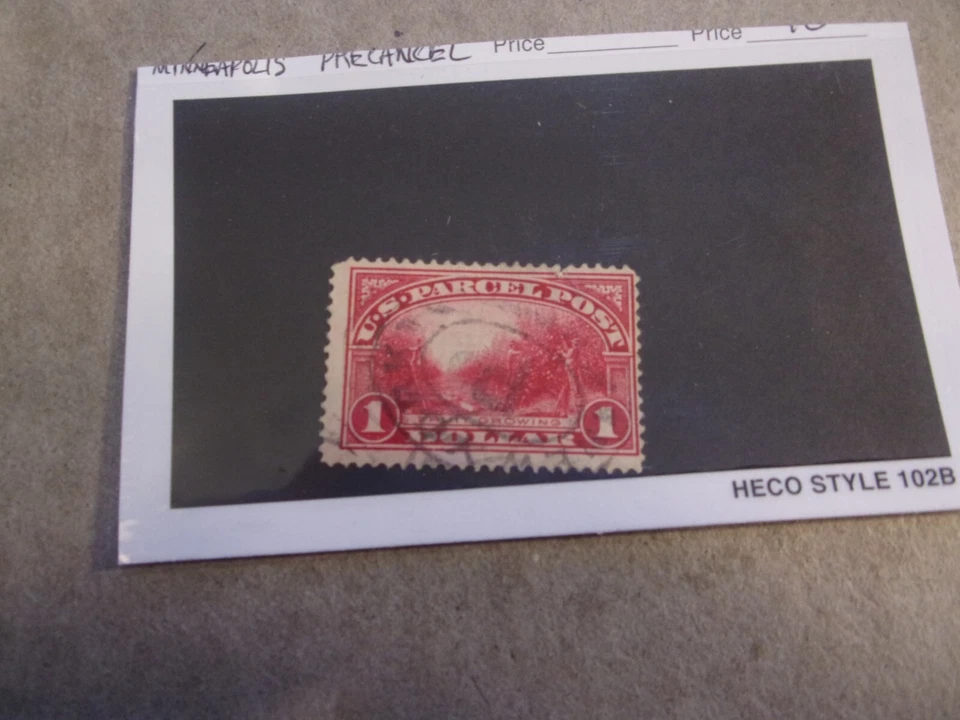 USA Used, 1913 Issue, $1 Parcel Post. Scott #Q12. - Image 1 of 1