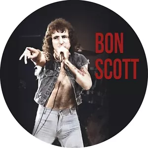 BON SCOTT of AC/DC New Sealed Ltd Ed 2025 PICTURE DISC VINYL RECORD - Picture 1 of 1