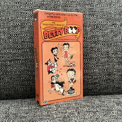 Betty Boop The Boop-boop-a-doop Girl VTG VHS 1985 Good Times Home Video Tested - Image 1 of 4