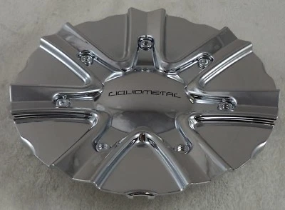 Liquidmetal Wheels Chrome Custom Wheel Center Cap Caps # BC-716 NEW!! - Image 1 of 4