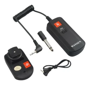 Wireless Flash Speedlite Trigger Set Transmitter Receiver for Canon Nikon DC-04 - Picture 1 of 8