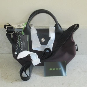 NEW Longchamp Le Pilage Energy Extra Small Crossbody Bag Handle Tote Black $250+ - Picture 1 of 13