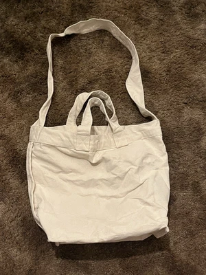 MUJI 100% хлопок сумка с короткими ручками минималистский книга сумка - Изображение 1 из 4