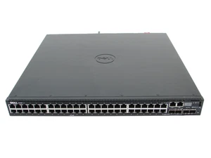 Dell S3148 48x ports de détection automatique RJ45 10/100/1000Mb 2x 0H2MKC PSU sans oreilles de rack - Photo 1/7