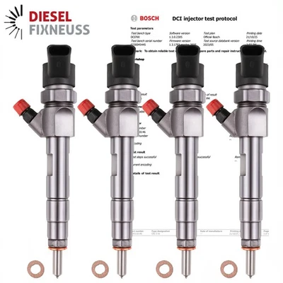 4x Einspritzdüse Bosch Injector 8200238528 0445110021 0986435007 0445110146  - Bild 1 von 4