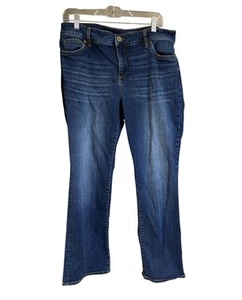 Kut From The Kloth Jeans Damen Größe 16 W Blau Hohe Taille Baby Bootcut Stretch - Bild 1 von 8