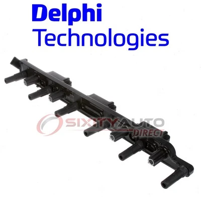 Delphi Ignition Coil for 2000-2001 Jeep Cherokee 4.0L L6 Wire Boot Spark gz Foto 1 de 4