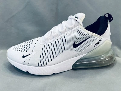 Nike Air Max 270 Blanco Negro Tenis para Correr Mujeres 10 ~ Usados en Excelente Condición Foto 1 de 4