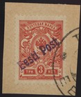 Estland Lokalausgaben; Reval, 3 K., gut gez. auf Bfst., MiNr. 3 A