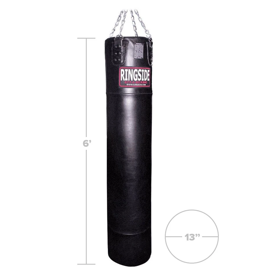 Ringside Unfilled Leather Muay Thai Heavy Bag - Image 1 of 1