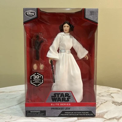 Figura Disney Store Star Wars Premium Elite Series PRINCESA LEIA 11 pulgadas - NUEVA Foto 1 de 4