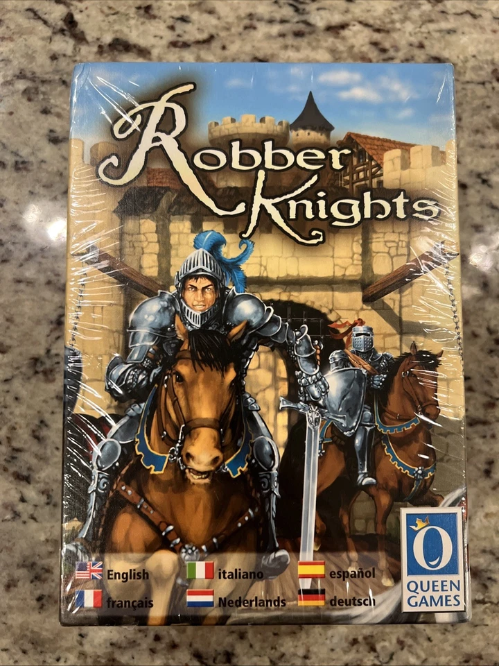 ROBBER KNIGHTS Board Game 100% COMPLETE Queen 2006 OOP 2nd Edition Multilingual - Image 1 of 1