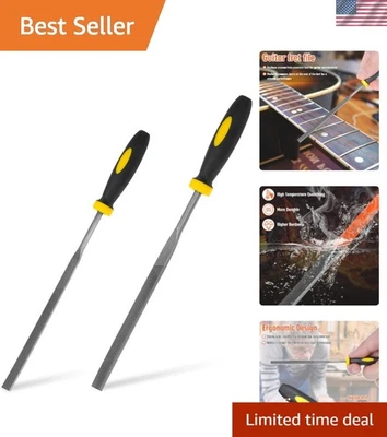 Guitar Fret End Dressing Tool - 2PCS Lightweight Files for Precise Maintenance - Image 1 of 4