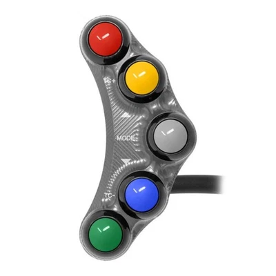 INTERRUPTOR DE CARRERAS IZQUIERDO JETPRIME DUCATI PANIGALE 1199 2012-15 (TITANIO) Foto 1 de 4