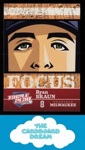 Ryan Braun 2012 Panini Triple Play #250 Milwaukee Brewers Baseball Card - Bild 1 von 2