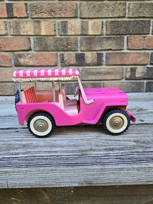 Vintage Tonka 1961 No. 350 Jeep Surrey Pressed Steel - Image 1 of 4