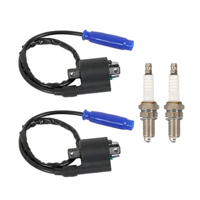2x Bobina de encendido Bujía y tapa para Kawasaki Teryx 800 KRF800 2015-2022 Foto 1 de 4
