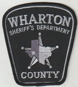 Wharton County TX Sheriff obsolete patch ship from Australia - Picture 1 of 1