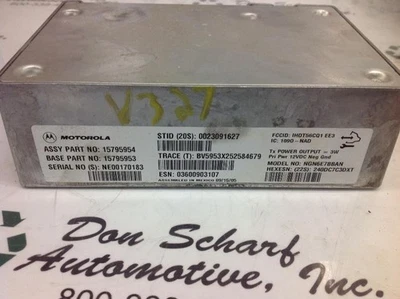 Chassis ECM Communication Onstar Opt UE1 Fits 02 04-06 ENVOY 299540 - Image 1 of 4