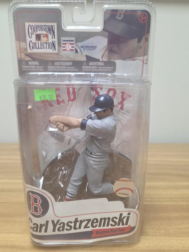 Boston Red Sox Carl Yastrzemski Figure Cooperstown Collection McFarlane Series 7 - Image 1 of 4