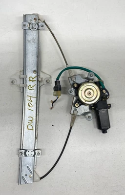 99-02 DAEWOO LANOS REGULADOR VENTANA LATERAL DERECHO TRASERO MOTOR ELÉCTRICO OEM 135-58407 Foto 1 de 4