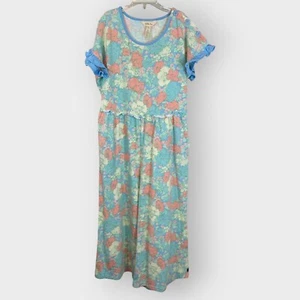 Matilda Jane Girls Dream Chasers Far Out Cropped Romper | 14 | Floral - Picture 1 of 11