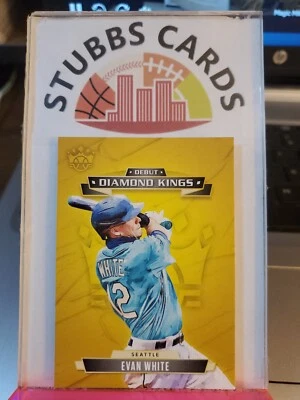 2021 Panini Diamond Kings Evan White Debut Card #DDK-SM - Image 1 of 2
