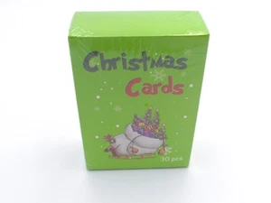 Juego a granel de 30 tarjetas de Navidad Rinoly Grinchs Grinchs 4x6 pulgadas - Imagen 1 de 5