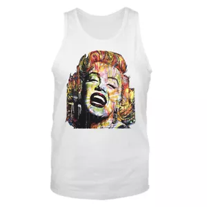 Canotta grafica Monroe cultura pop americana icona modello simboli - Foto 1 di 3