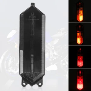 LED Integrated Tail Brake DRL Turn Signal Light For YAMAHA YZF R1 R7 R6 2015-24 - Picture 1 of 12