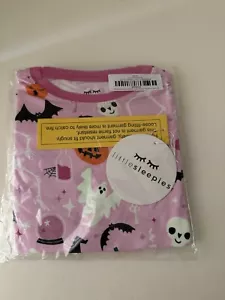 Little Sleepies Pink Halloween Ghouls New 3t pajama Set - Picture 1 of 5