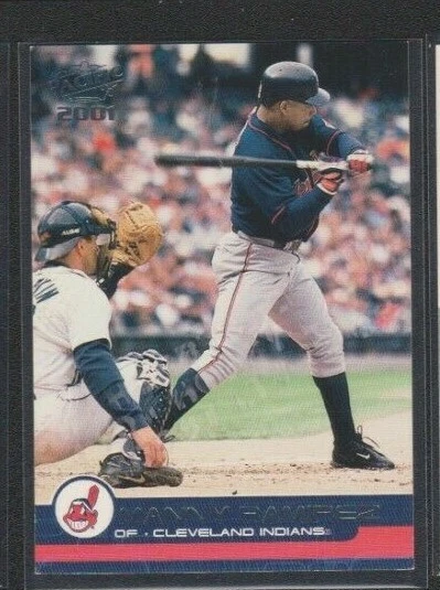 2001 PACIFIC HOBBY LIMITED LTD FOIL PARALLEL #131 MANNY RAMIREZ INDIAN SP #25/70 - Image 1 of 2