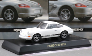 Kyosho 1/64 Porsche Collection Ver 3 Porsche 911R 901 2.0 Coupe 1967 White