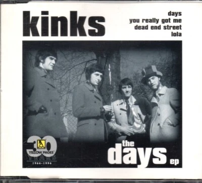 KINKS - The Days EP - CD Single *4 Tracks* - Image 1 of 2