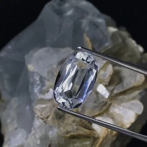 Aquamarine Natural | 5.4Ct Long Oval Cut | Supat PK | Faceted Loose Gemstone - Picture 1 of 8