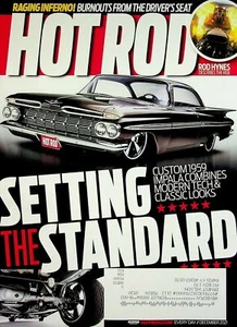 Hot Rod Magazine December 2021 Custom 1959 Impala Combines Modern & Classic - Picture 1 of 2