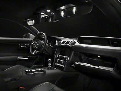 Ford Mustang FM FN FULL LED Interior Conversion Kit Bright White GT 5.0 4cyl 2.3 - image 1 of 2