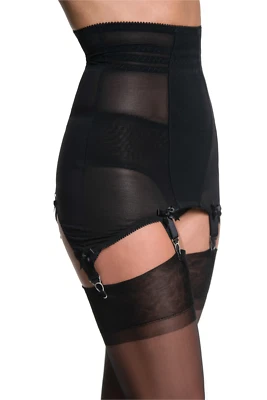 Strapsgürtel Charlotte Longline Strumpfhalter 6 Straps mit Metallclips S bis 3XL - Bild 1 von 4