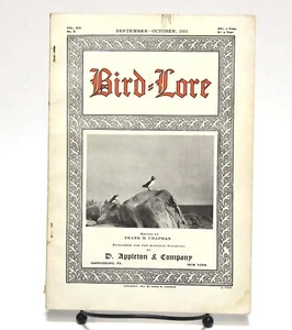 VINTAGE BIRD LORE ORNITHOLOGY MAGAZINE SEPT - OCTOBER 1911 268 PAGES - Picture 1 of 3