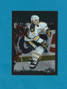 1995-96 Score BLACK ICE parallel # 310 Brian Holzinger BUFFALO SABRES