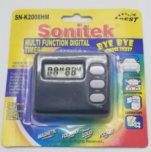 Sonitek Multi Function Digital Timer SN-K2008HM Black NEW - Picture 1 of 3