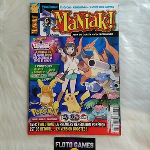 Magazine Maniak N°97 Avril 2017 Pokémon Cartes - Floto Games - Imagen 1 de 2